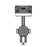 H256 Car Rearview Mirror Phone Holder 360 Degree Rotation Cellphone Navigation Bracket - 3