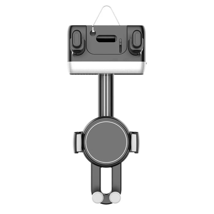 H256 Car Rearview Mirror Phone Holder 360 Degree Rotation Cellphone Navigation Bracket - 3