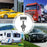 H256 Car Rearview Mirror Phone Holder 360 Degree Rotation Cellphone Navigation Bracket - 7