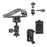 ZY02 Car Sun Visor Mount Holder Panoramic Camera Smartphone Universal Bracket with Phone Clamp - 2