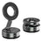 K1 Magnetic Car Phone Mount with Suction Cup Base 360 Degree Rotation Foldable Navigation Stand - 1