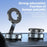 K1 Magnetic Car Phone Mount with Suction Cup Base 360 Degree Rotation Foldable Navigation Stand - 4