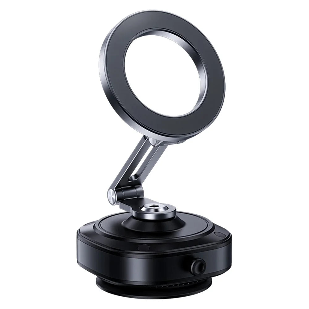 X74 Car Dashboard Electric Vacuum Suction Cup Magnetic Phone Mount Stand - 1