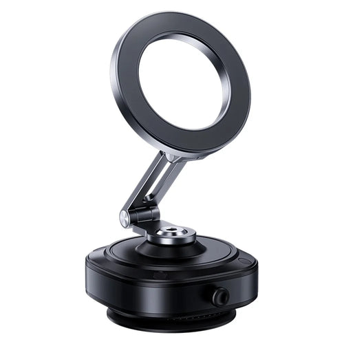 X74 Car Dashboard Electric Vacuum Suction Cup Magnetic Phone Mount Stand - 1