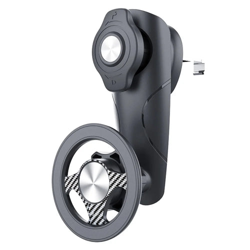 C243C Rotating Magnetic Car Phone Holder Vehicle Air Vent Cellphone Navigation Bracket - 1
