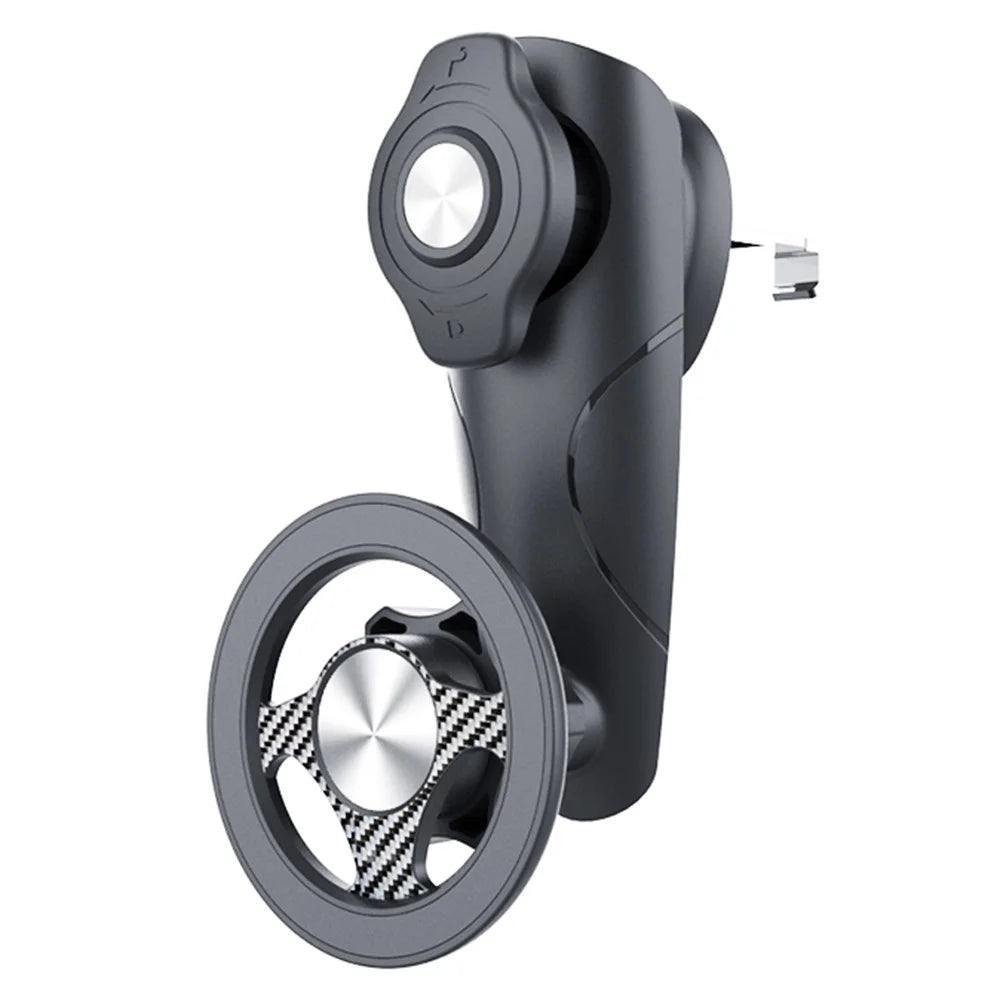 C243C Rotating Magnetic Car Phone Holder Vehicle Air Vent Cellphone Navigation Bracket - 1