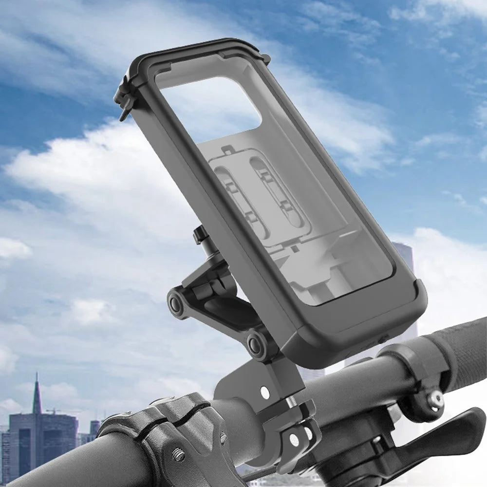 DS-MT3 Motorcycle Bike Phone Mount Touchscreen Waterproof Anti Fog GPS Navigation Phone Holder - 4