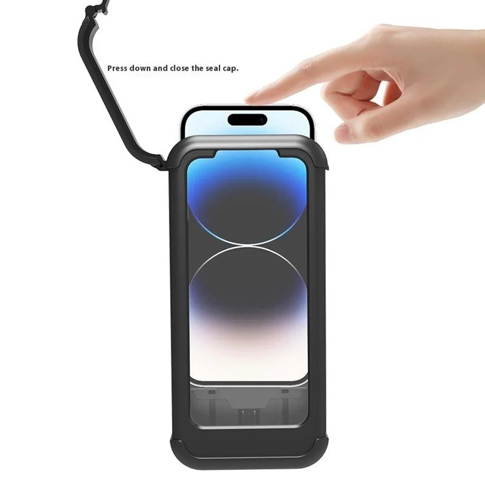 DS-MT3 Motorcycle Bike Phone Mount Touchscreen Waterproof Anti Fog GPS Navigation Phone Holder - 6