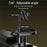 YESIDO C274 Multifunctional Organizer Car Cup Holder Food Tray with Expandable Base Drink Rack Phone Stand - 3