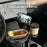 YESIDO C274 Multifunctional Organizer Car Cup Holder Food Tray with Expandable Base Drink Rack Phone Stand - 4