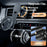 D19 Magnetic Car Phone Mount Vent Clip Rotatable Dashboard Navigation Stand Extendable Arm - Black - 6