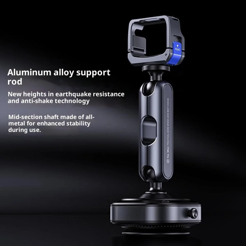 DJ3 For DJI Osmo Pocket Vacuum Suction Mount Accessory Expansion Action Camera Car Shooting Bracket - 4