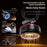 X66 Magnetic Car Phone Mount 720-Degree Triple-Axis Rotation Folding Vacuum Suction Cup Phone Holder for Dashboard / Windshield - Black - 3
