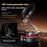 X66 Magnetic Car Phone Mount 720-Degree Triple-Axis Rotation Folding Vacuum Suction Cup Phone Holder for Dashboard / Windshield - Black - 4