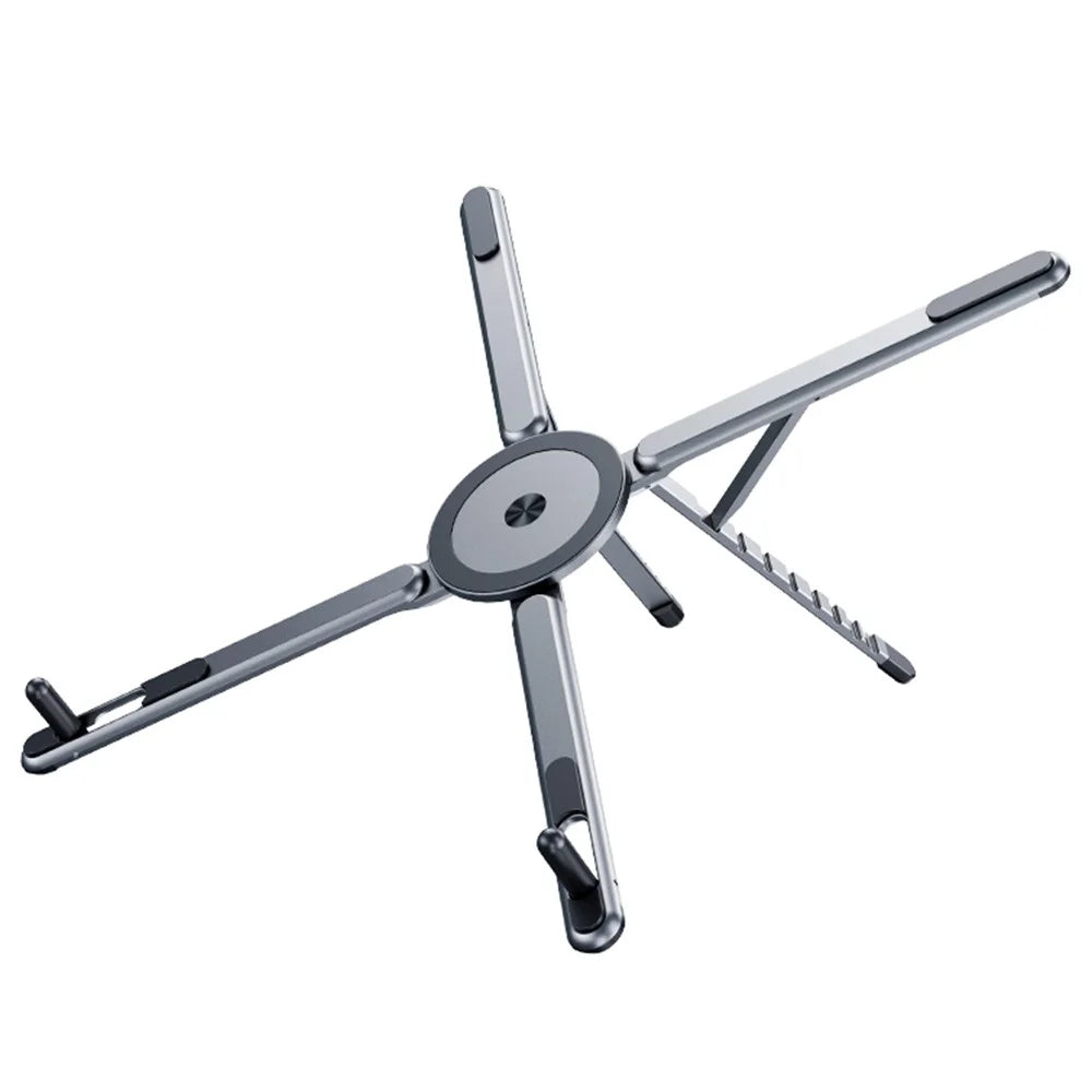 E05 Portable Desk Stand for Tablet Multi-Function Magnetic Aluminum Alloy Phone Holder - 1