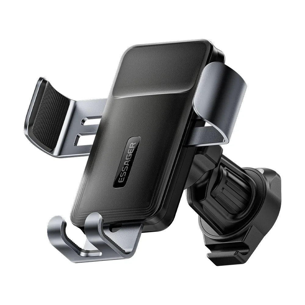 ESSAGER EZJZL-FW01-Z Car Phone Mount for 4.7-6.9 inch Devices 360° Rotation Gravity Adjusted Base - 4