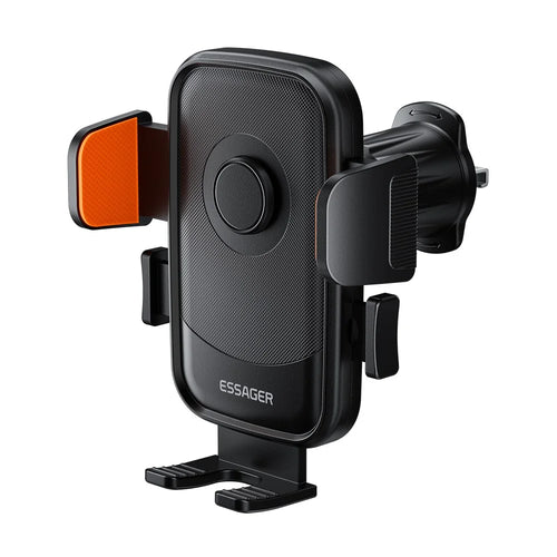 ESSAGER Car Phone Holder Air Vent Mount 360° Rotation Adjustable Bracket Stable Support for 4.7 - 6.9 inch Cellphones - 1