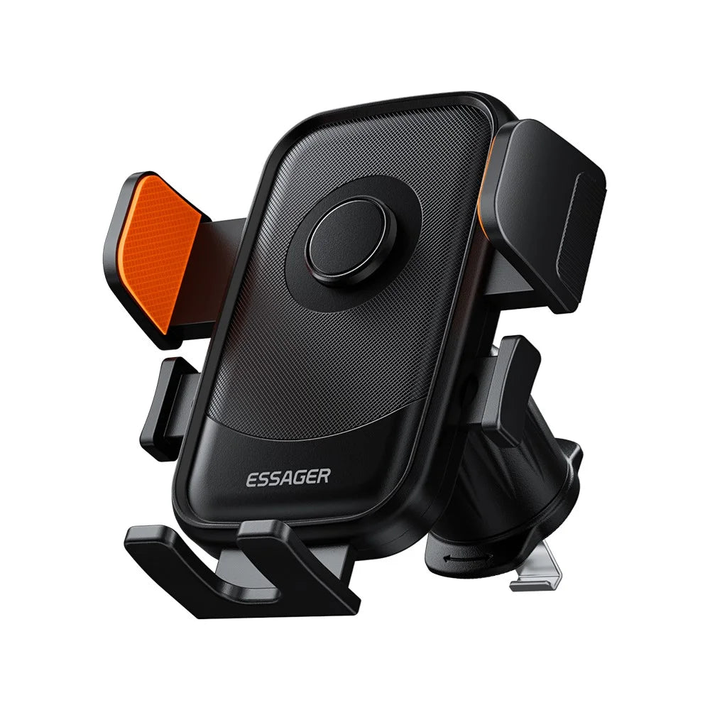 ESSAGER Car Phone Holder Air Vent Mount 360° Rotation Adjustable Bracket Stable Support for 4.7 - 6.9 inch Cellphones - 2