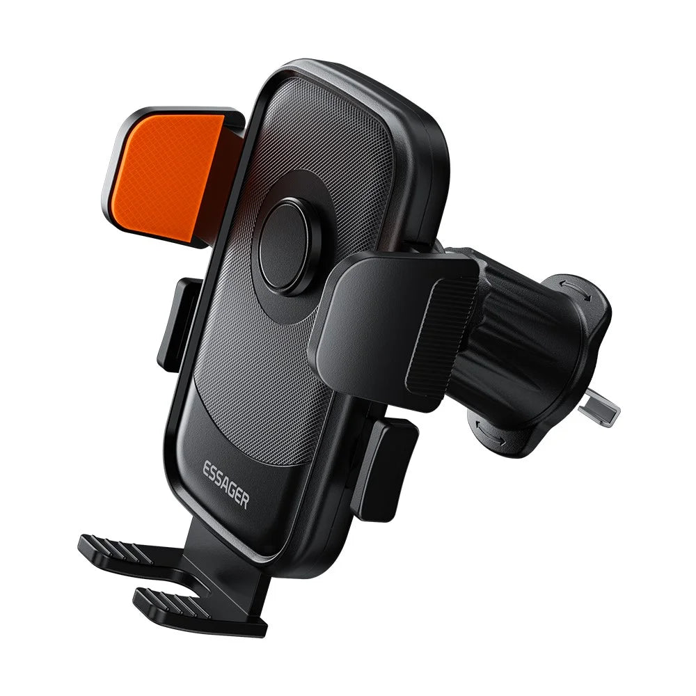 ESSAGER Car Phone Holder Air Vent Mount 360° Rotation Adjustable Bracket Stable Support for 4.7 - 6.9 inch Cellphones - 3