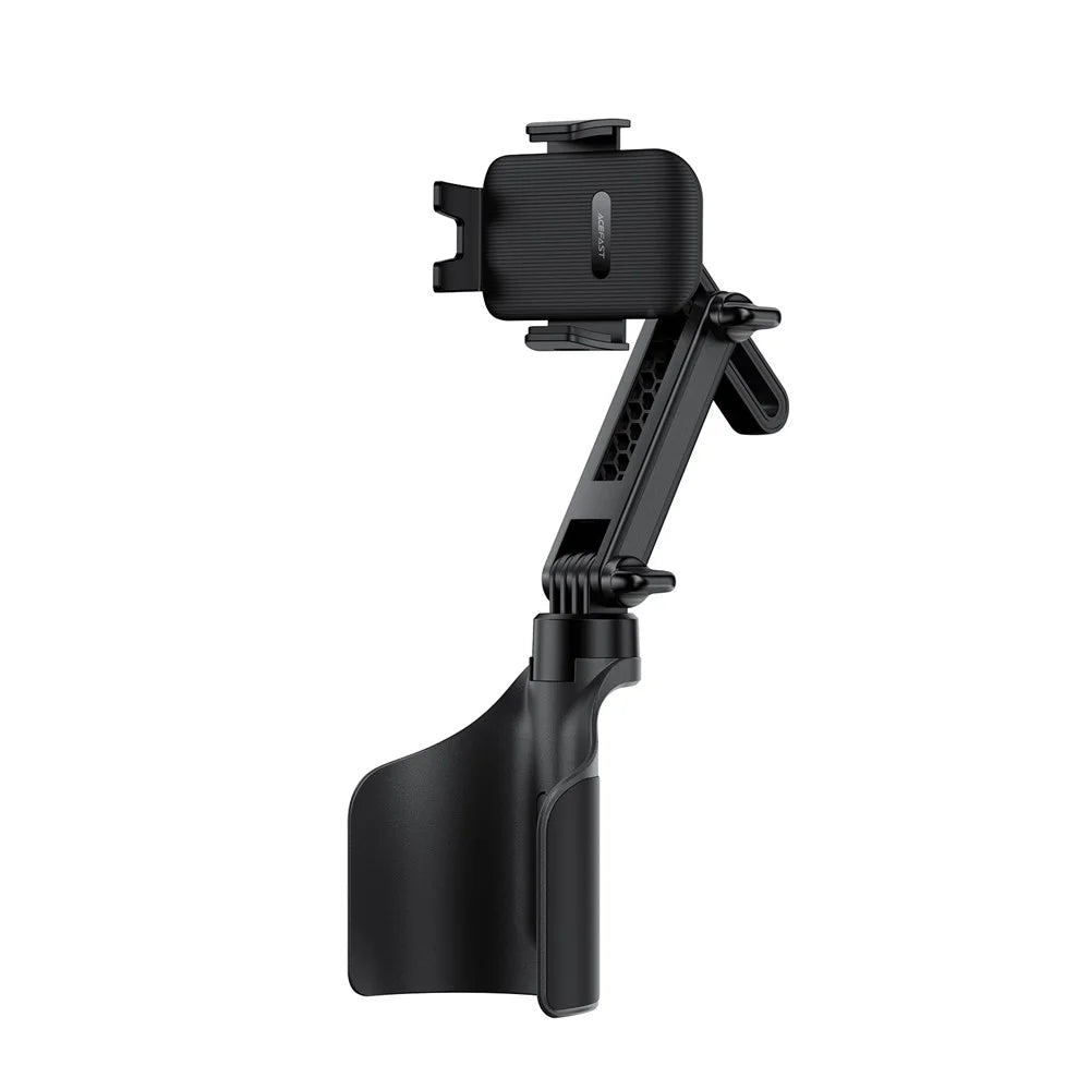 ACEFAST D63 Car Cup Holder Adjustable Angle  /  Length Car Phone Mount Anti-Slip Compatible with 4.7-6.9 inch Phones - Black - 5
