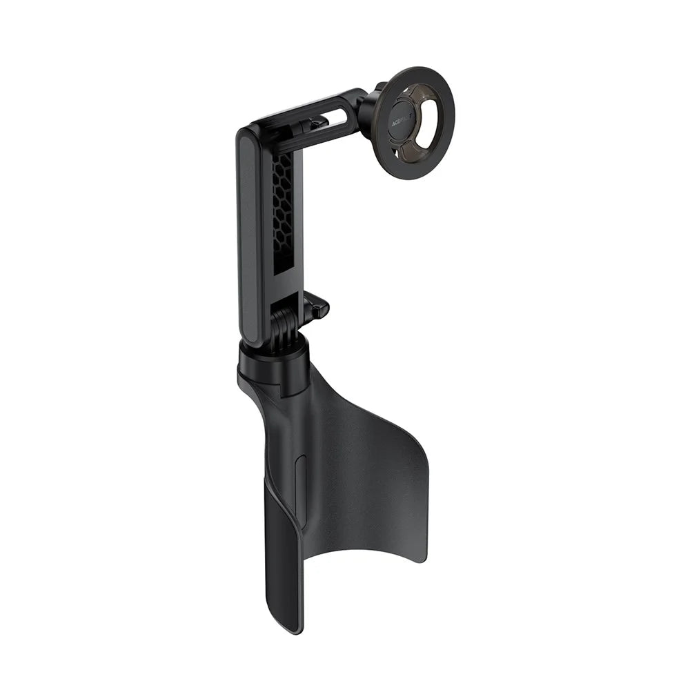 ACEFAST D62 Car Cup Holder Adjustable Angle  /  Length Magnetic Car Phone Stand for 4.7-6.9 inch Phones - Black - 2