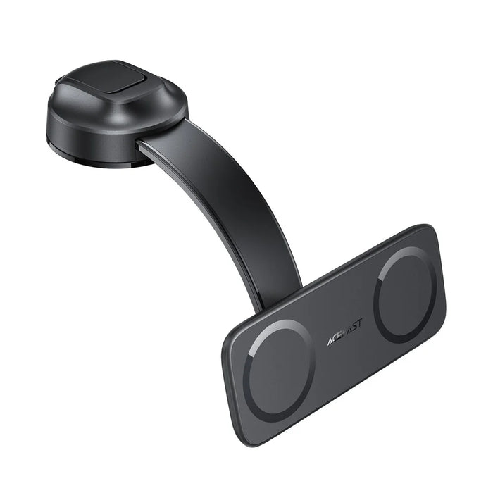 ACEFAST D60 Center Console Dual Magnetic Car Phone Mount 360° Angle Adjustment Car Phone Holder - Black - 2