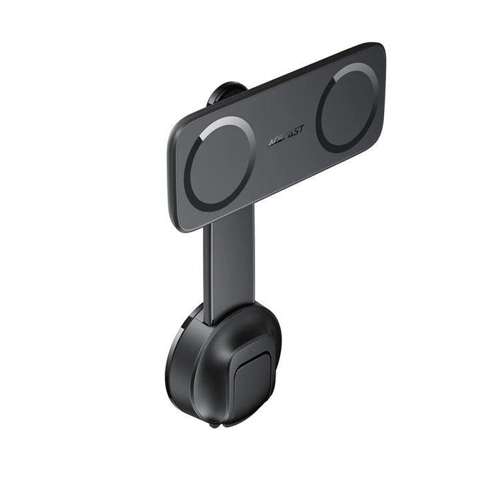 ACEFAST D60 Center Console Dual Magnetic Car Phone Mount 360° Angle Adjustment Car Phone Holder - Black - 3
