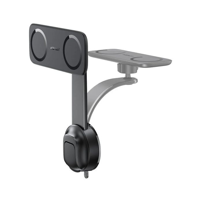 ACEFAST D60 Center Console Dual Magnetic Car Phone Mount 360° Angle Adjustment Car Phone Holder - Black - 5