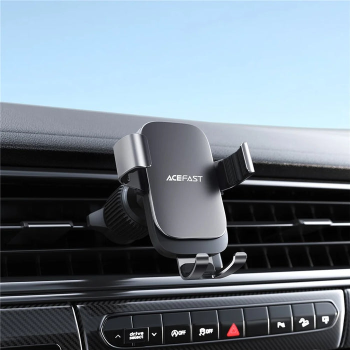ACEFAST D59 Air Vent Gravity Car Phone Mount Anti-Drop Clip Car Phone Holder for 4.7-6.9 inch Phones - Tarnish - 7