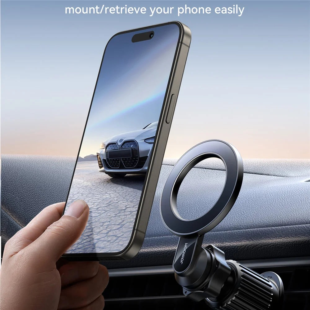 JOYROOM JR-ZS345 Car Air Vent Magnetic Phone Mount Holder 360 Degree Rotation Phone Stand - 4