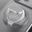 Magnetic Phone Ring Holder Grip with Dual-Side Magnets Triple Folding Zinc Alloy Kickstand - Grey - 4