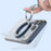 Magnetic Phone Ring Holder Grip with Dual-Side Magnets Triple Folding Zinc Alloy Kickstand - Grey - 7