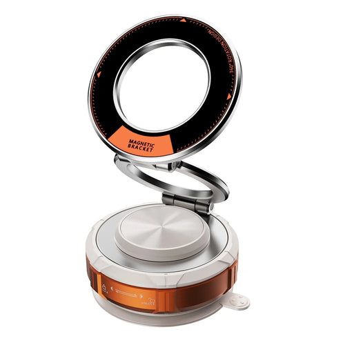 M7 Vacuum Suction Cup Car Holder Magnetic Phone Mount Rotating Navigation Stand for Dashboard - 1