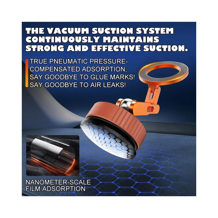 K7 Car Mount Magnetic Phone Holder Vacuum Suction Foldable Navigation Stand for Vehicle Dashboard - 6