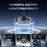 HONNOBE A13 Multi-Functional Vacuum Magnetic Phone Mount 1080° Free Viewing Strong Suction Cup Holder - Black - 5