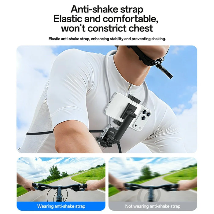 YESIDO C334 360 Degree Rotation Neck Phone Holder Stand Anti-shake Hands-free Neck-mounted Bracket - 6