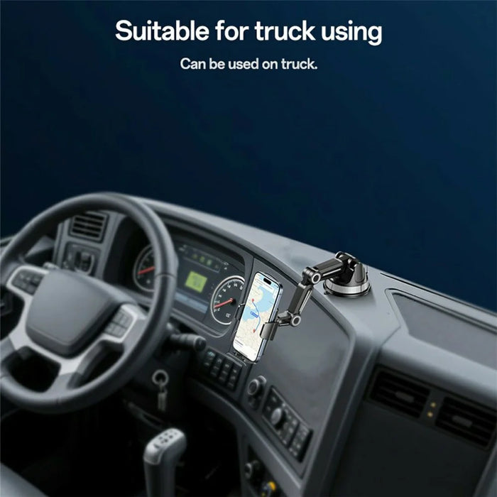 YESIDO C275 Car Dashboard Mount Suction Cup Base Truck Phone Holder Bracket for 4.7-7.2 Cellphones - 3