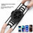 BENGGUO Bicycle Phone Mount Adjustable Silicone Elastic Strap Holder for 4.7-7.2 Inch Devices Bike Handlebar Bracket, Black - 3