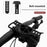 BENGGUO Bicycle Phone Mount Adjustable Silicone Elastic Strap Holder for 4.7-7.2 Inch Devices Bike Handlebar Bracket, Black - 5