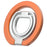 Multi-Functional Magnetic Phone Holder 360 Degree Rotation Foldable Grip Ring Kickstand - Orange - 1