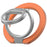 Multi-Functional Magnetic Phone Holder 360 Degree Rotation Foldable Grip Ring Kickstand - Orange - 2