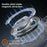 Multi-Functional Magnetic Phone Holder 360 Degree Rotation Foldable Grip Ring Kickstand - Orange - 5