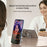 Multi-Functional Magnetic Phone Holder 360 Degree Rotation Foldable Grip Ring Kickstand - Orange - 7
