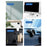 360 Degree Rotating Magnetic Car Dashboard Mobile Phone Holder Folding Cellphone Bracket - Silver - 5