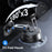 JOYROOM JR-ZS510 Foldable Magnetic Car Phone Holder Suction Cup Base Cellphone Support Bracket - Black - 2