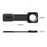 AT28 Universal Magnetic Car Phone Mount Dashboard Console Screen Navigation Foldable Holder Stand - Black - 6