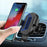 DEVIA EA194 Gravity Sensor Car Air Vent Mount Wireless Charger Phone Holder Stand - Black - 4