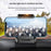 HS290 Stretchable Phone Holder for Car Dashboard Carbon Fiber Texture PU Leather Tablet Bracket - Black - 3