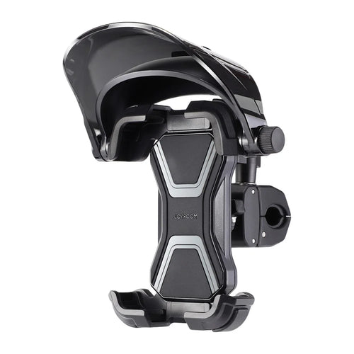 JOYROOM JR-ZS528 Bike Phone Holder with Sunshade Bicycle Handlebar Mount Cellphone Bracket - 1