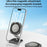 YESIDO C301 Foldable Desktop Magnetic Phone Holder 3-Stage Damping Hinge Travel Stand - Tarnish - 2